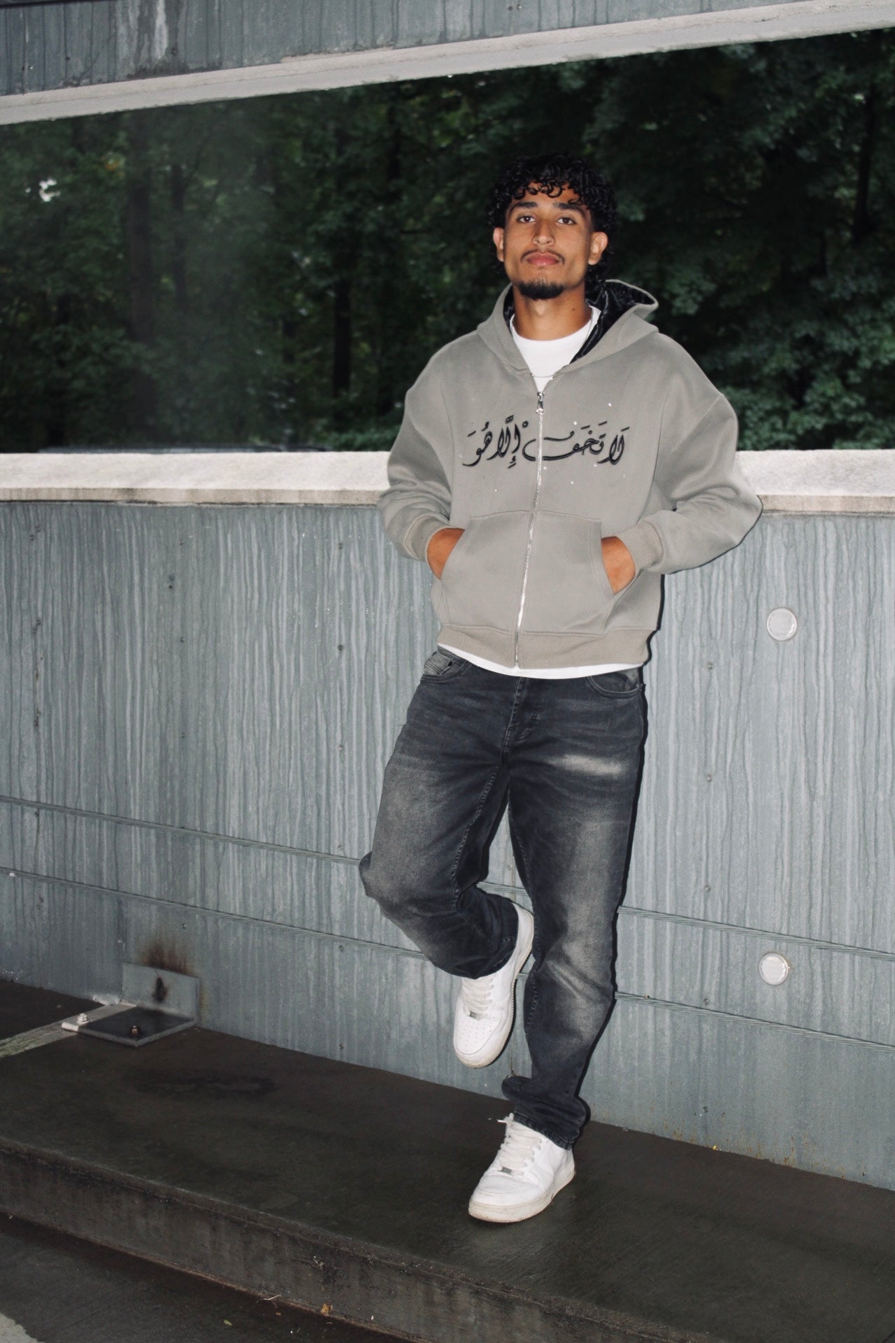 "Fear NONE but HIM" Zip Up Hoodie