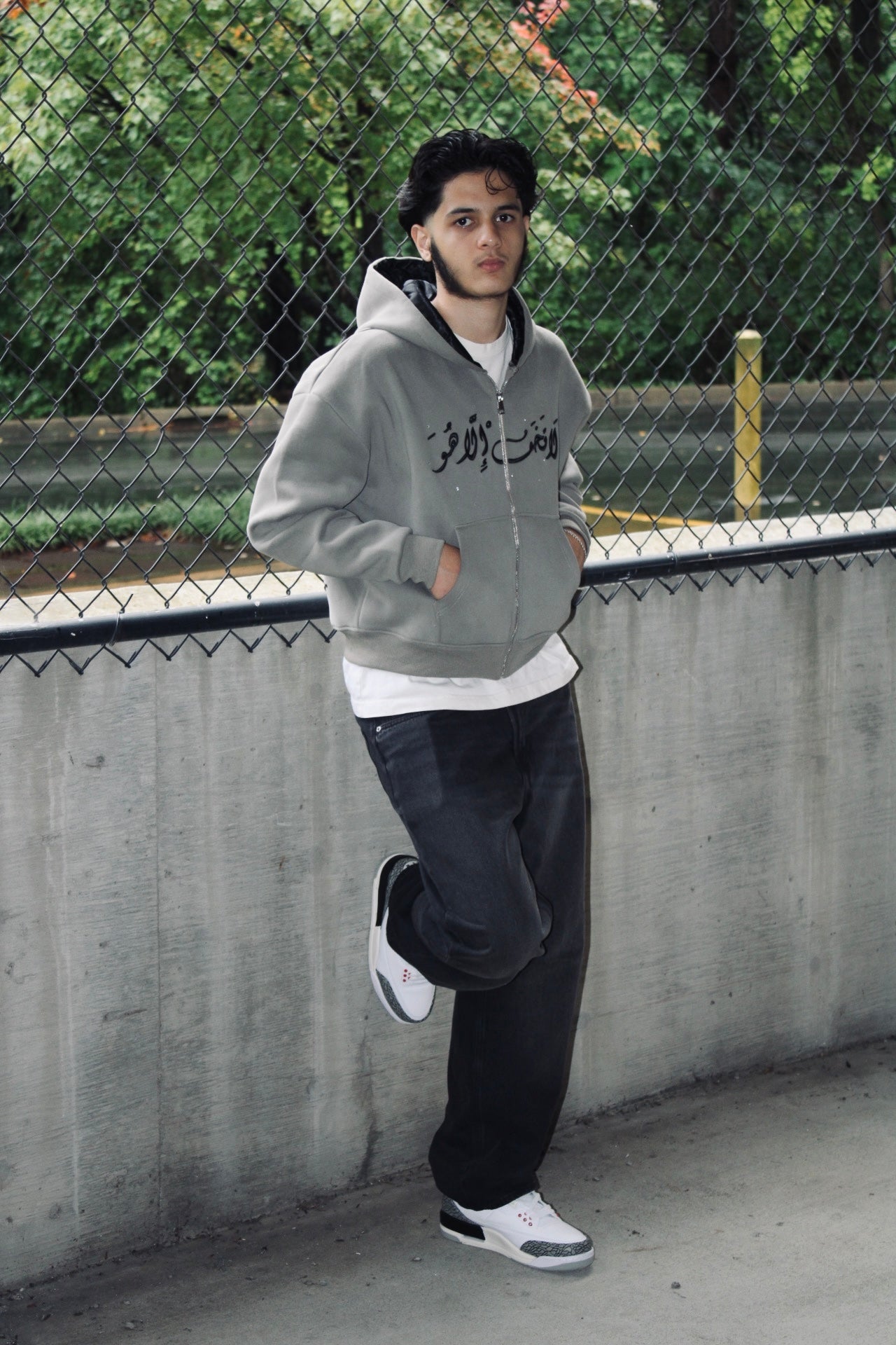"Fear NONE but HIM" Zip Up Hoodie